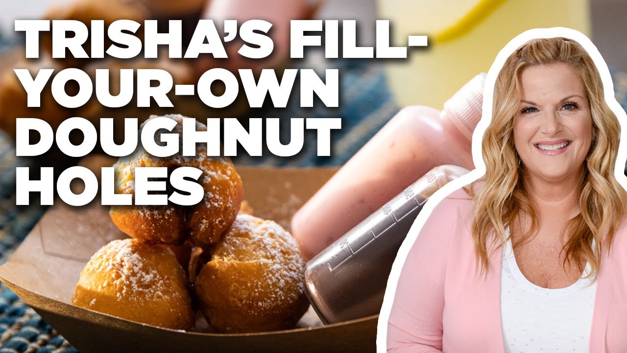 Trisha Yearwood's Fill-your-own Doughnut Holes : Trisha's Southern Kitchen : Food Network