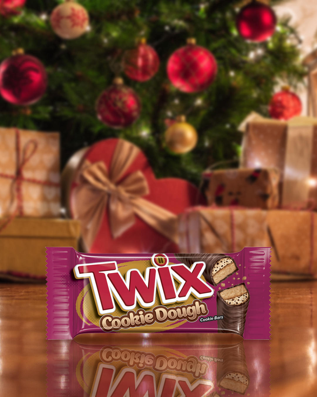 TWIX - Santa came early and brought TWIX Cookie Dough to stores near you