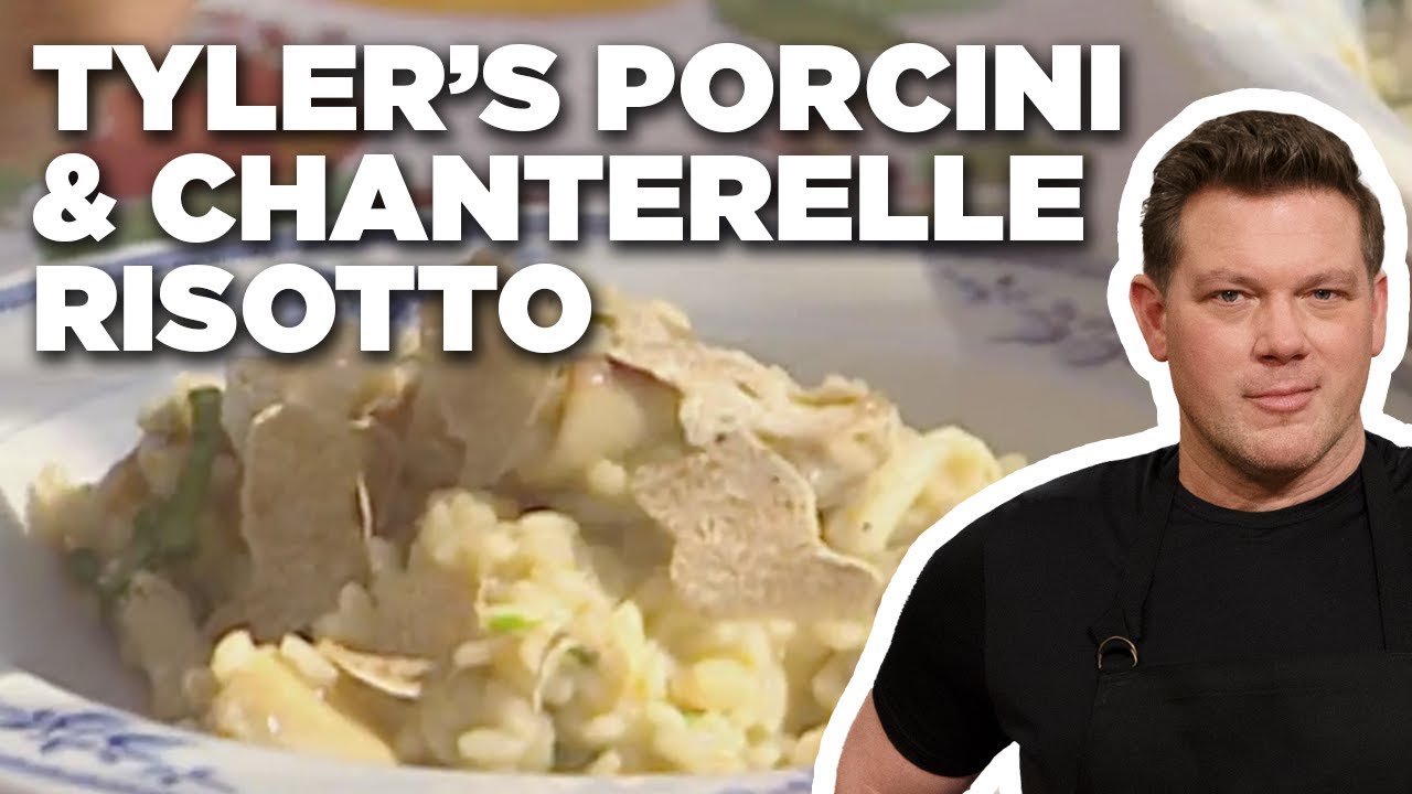 Tyler Florence's Porcini And Chanterelle Risotto : Tyler's Ultimate : Food Network