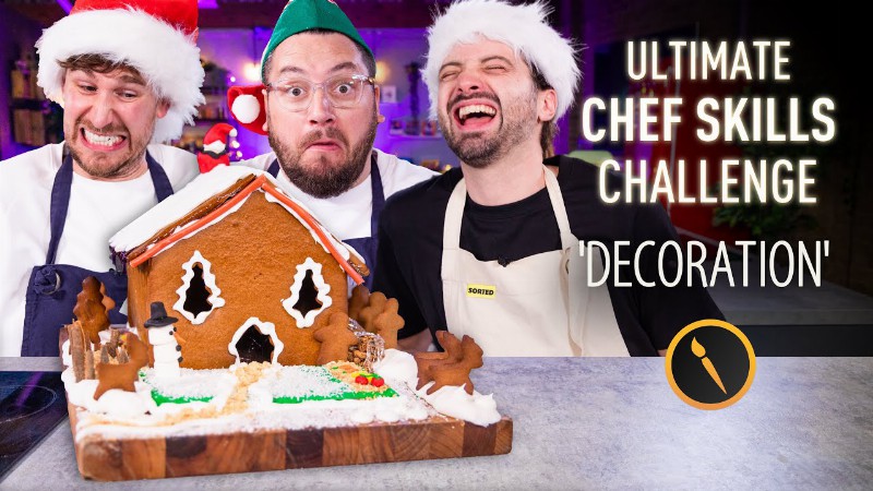 image 0 Ultimate Chef Skills Challenge: Decoration (making A Gingerbread House)