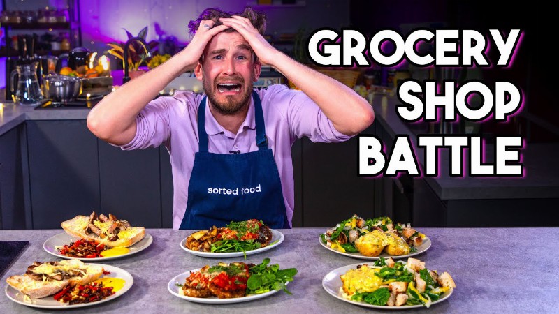 Ultimate Grocery Shop Battle Ep 1/3 Mike : Sorted Food
