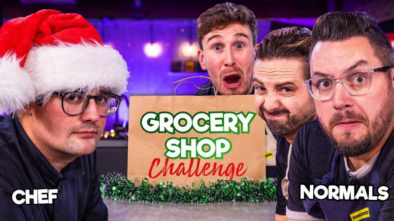 Ultimate Grocery Shop Challenge : Chef Vs Normals