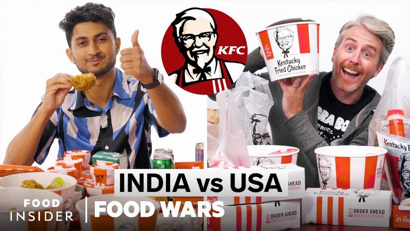 Us Vs India Kfc : Food Wars : Food Insider