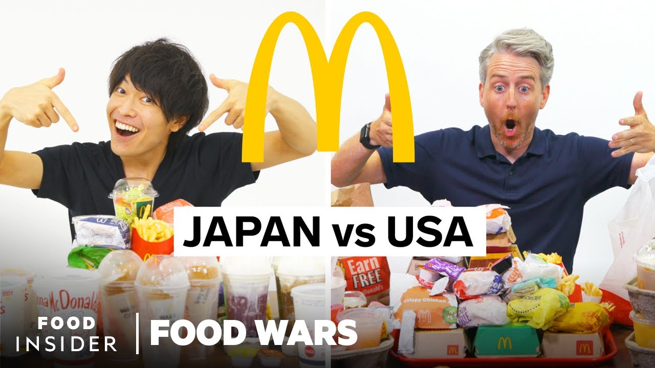 image 0 Us Vs Japan Mcdonald's : Food Wars