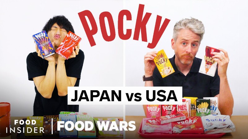image 0 Us Vs Japan Pocky : Food Wars