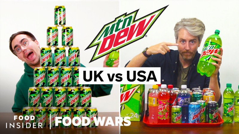 Us Vs Uk Mountain Dew : Food Wars