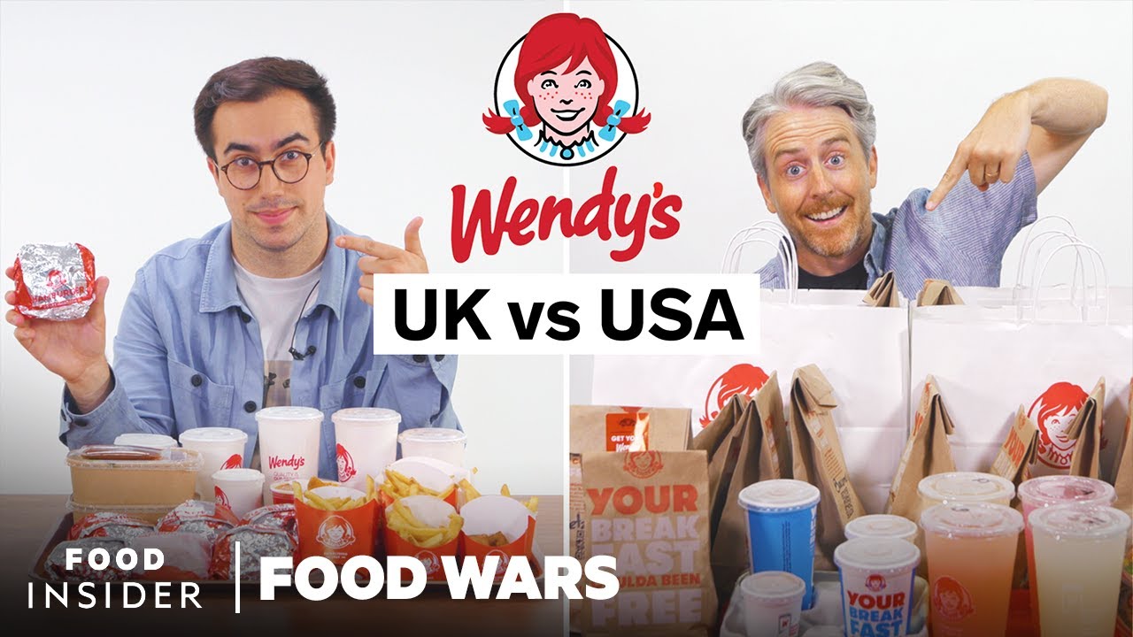 Us Vs Uk Wendy’s : Food Wars