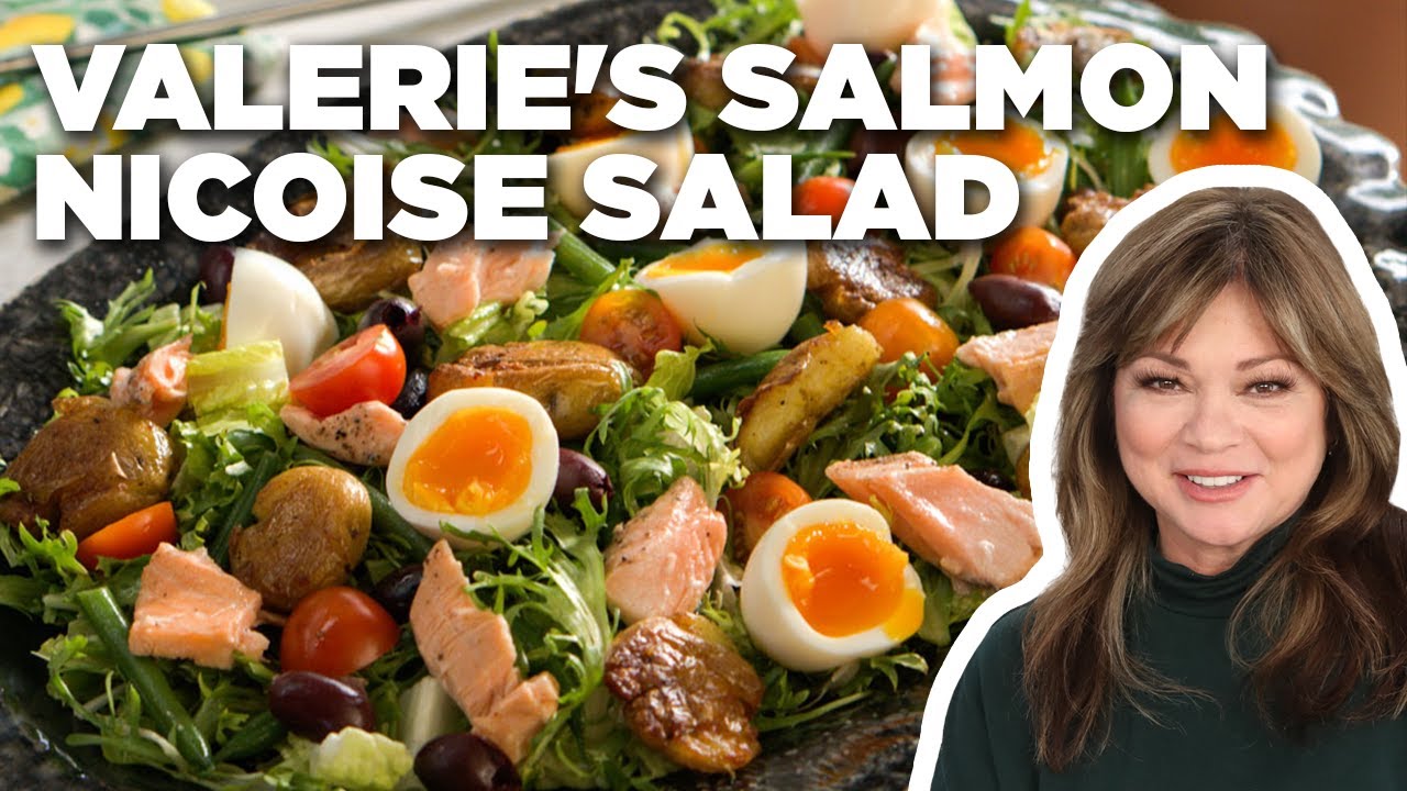 image 0 Valerie Bertinelli's Cold-poached Salmon Nicoise Salad : Valerie's Home Cooking : Food Network