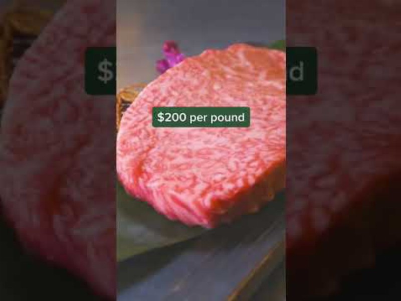 Why A Single Wagyu Beef Cow Can Be Sold For Up To $3000 #shorts